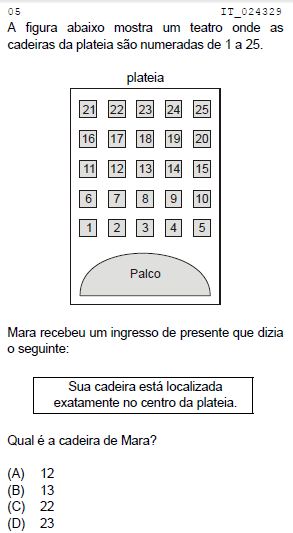 SIMULADO PROVA BRASIL 2011 (MODELO TESTE) - MATEMÁTICA