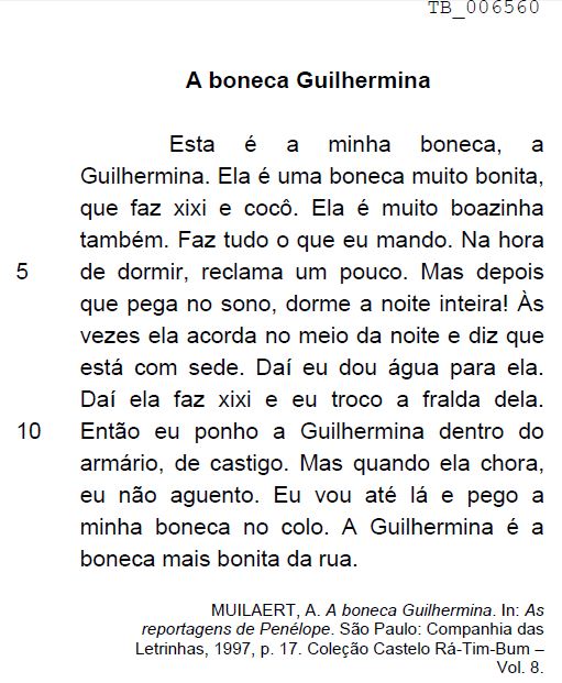 PROVAS / SIMULADOS / AVALIAÇÕES DE PORTUGUÊS